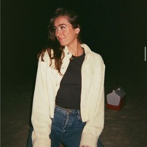 BDG Cream Corduroy Jacket